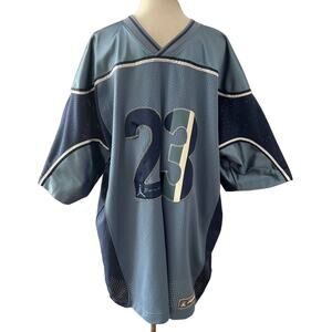 Vintage XL Deadstock Air Michael Jordan Jumpman Mesh Jersey Shirt NBA Bulls 23